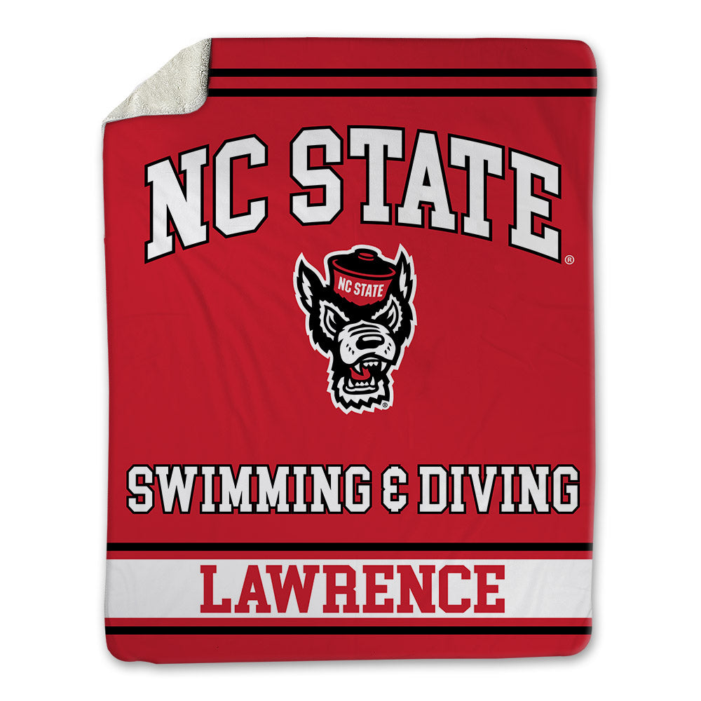 NC State - NCAA Women's Swimming & Diving : Katie Lawrence - Blanket-0