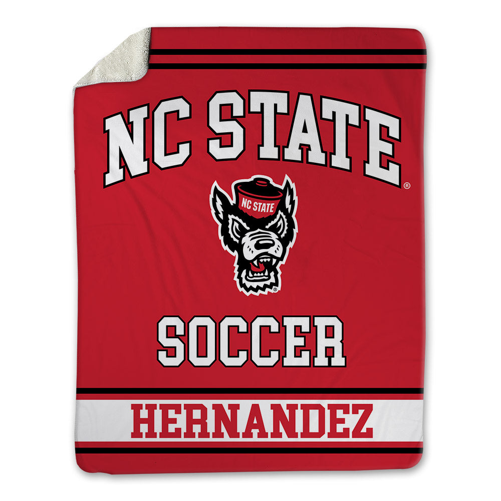 NC State - NCAA Women's Soccer : Sophia Hernandez - Blanket-0