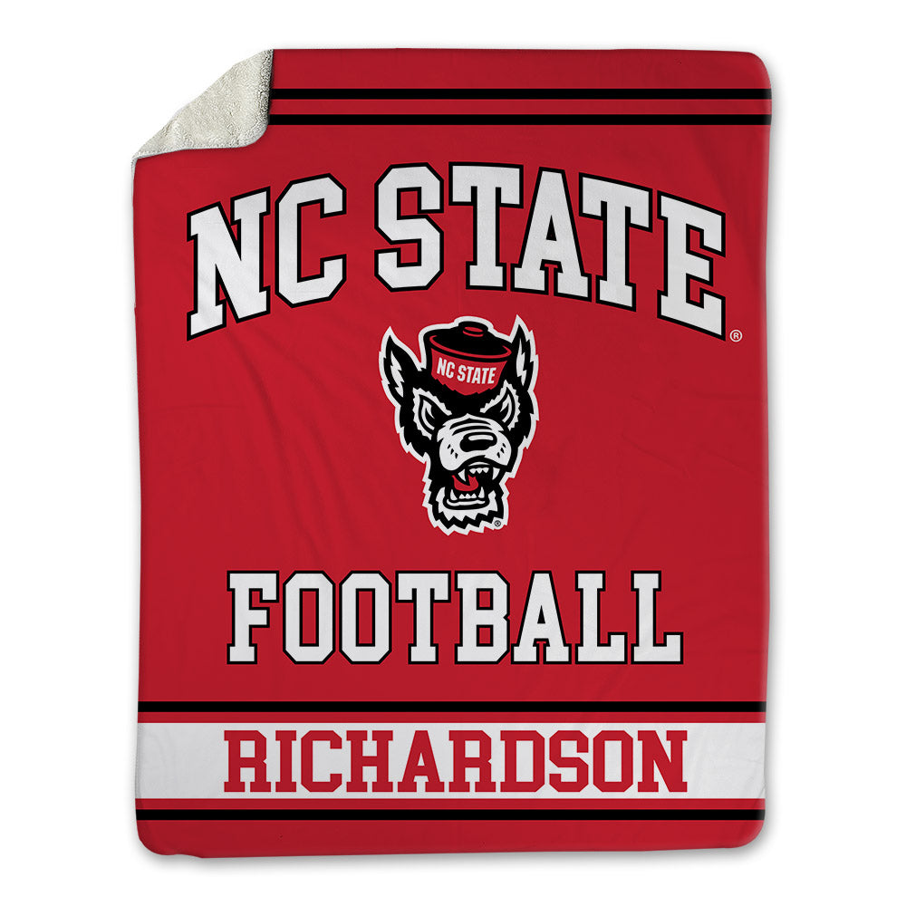 NC State - NCAA Football : AJ Richardson - Blanket-0
