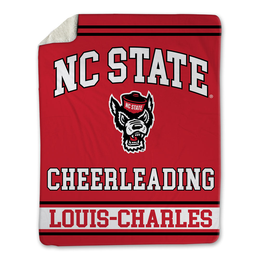 NC State - NCAA Cheerleading : Christophe Louis-Charles - Blanket-0