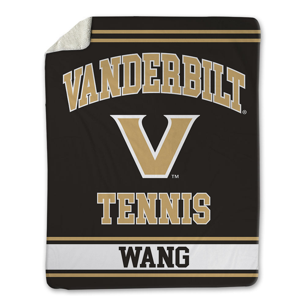 Vanderbilt - NCAA Men's Tennis : Paul Wang - Blanket-0