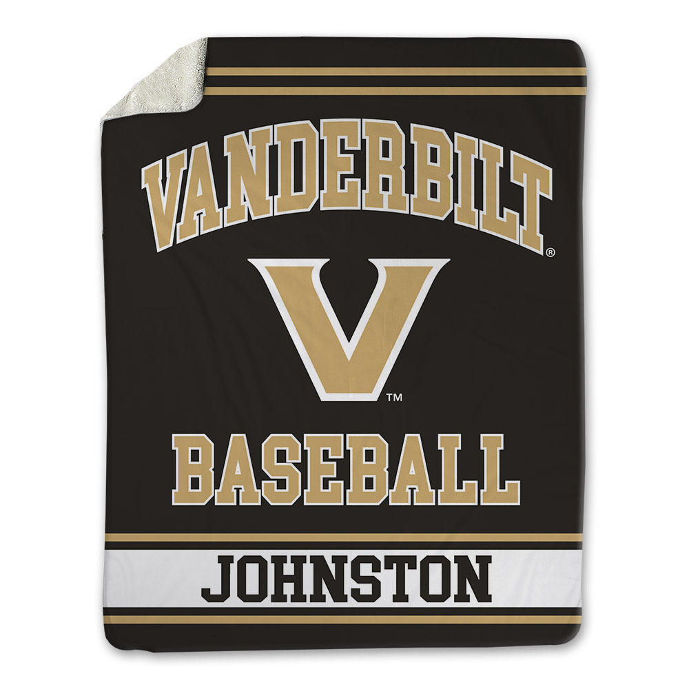 Vanderbilt - NCAA Baseball : Brodie Johnston - Blanket-0