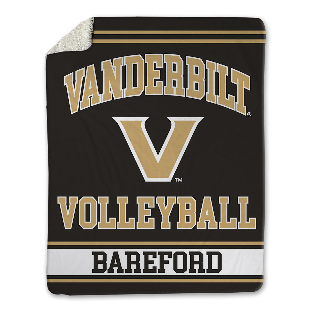 Vanderbilt - NCAA Women's Volleyball : Isabella Bareford - Blanket-0