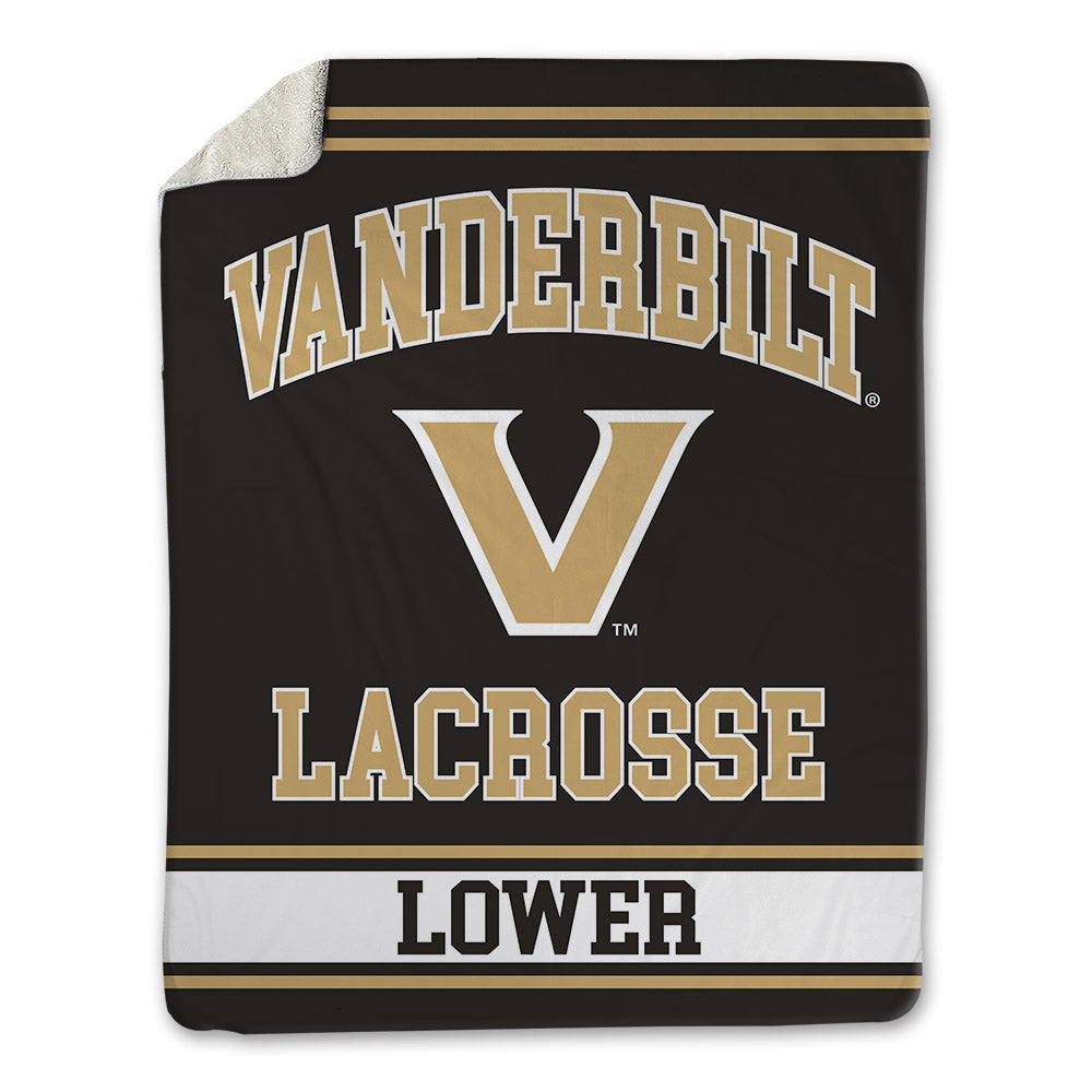 Vanderbilt - NCAA Women's Lacrosse : Bailey Lower - Blanket-0