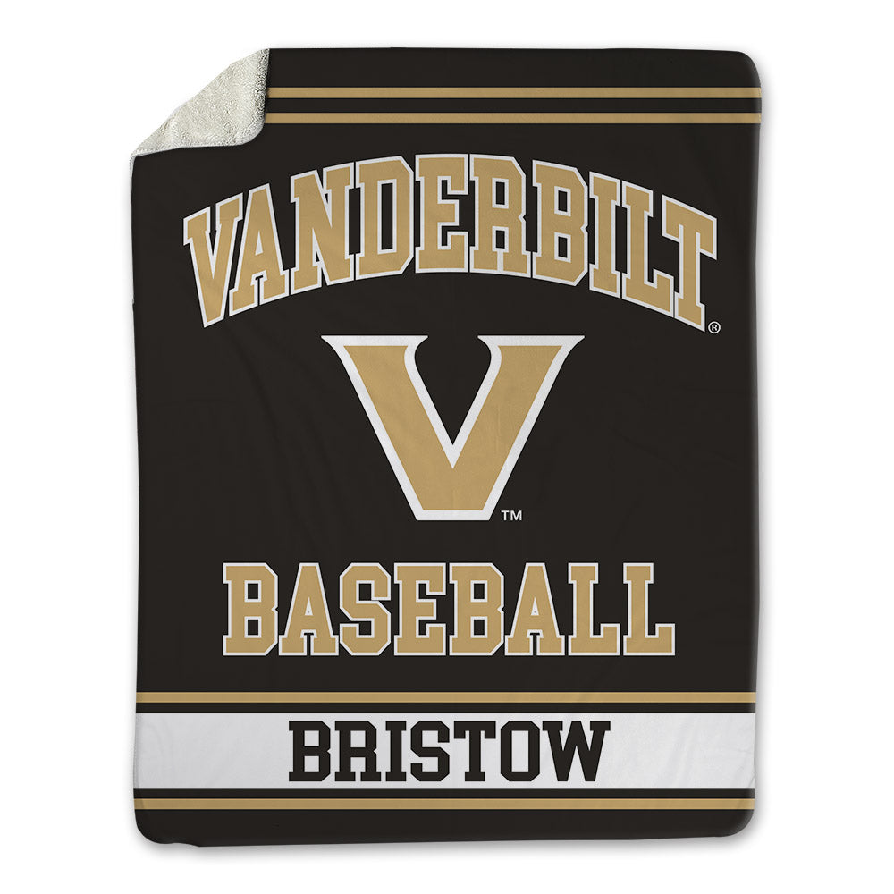 Vanderbilt - NCAA Baseball : Tristan Bristow - Blanket-0
