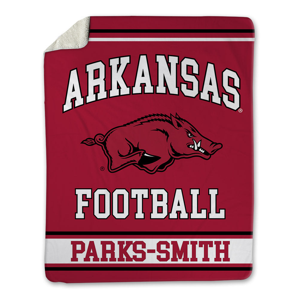 Arkansas - NCAA Football : Payton Parks-Smith - Blanket-0
