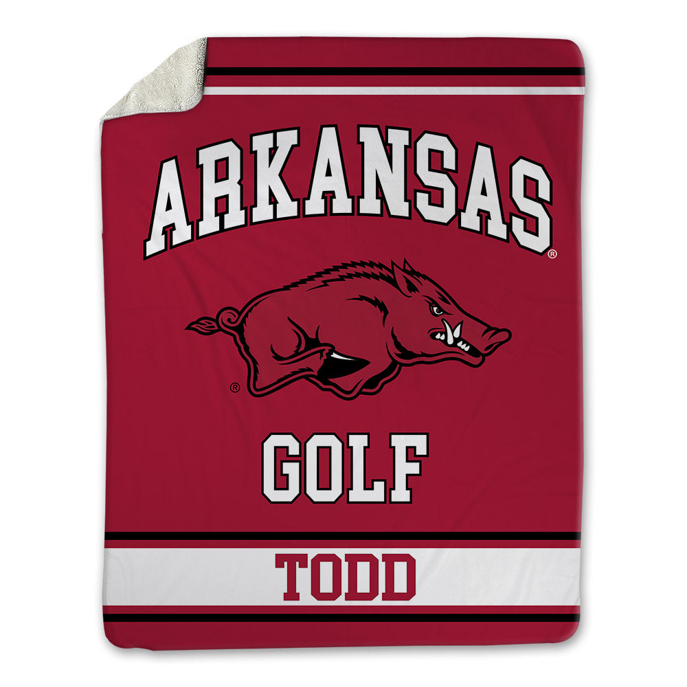 Arkansas - NCAA Women's Golf : Kendall Todd - Blanket-0