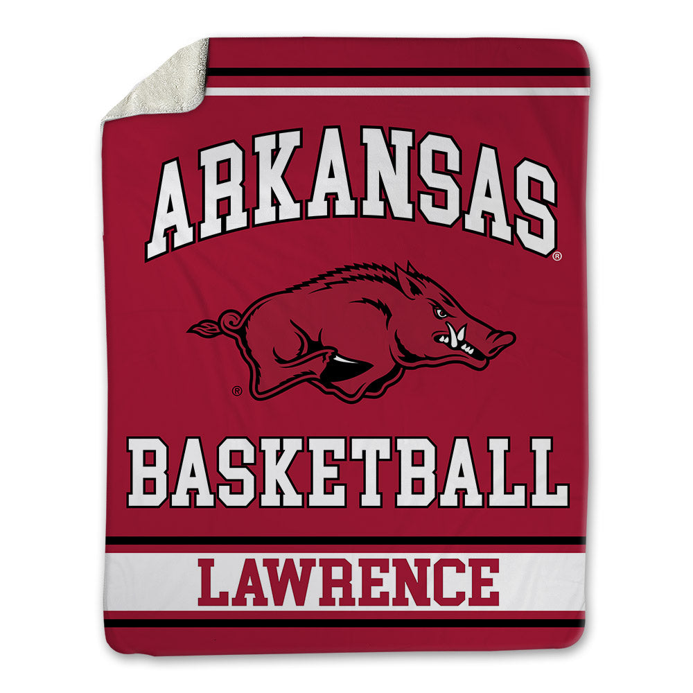 Arkansas - NCAA Women's Basketball : Jenna Lawrence - Blanket-0