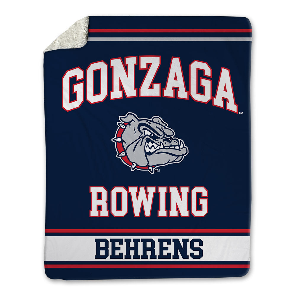 Gonzaga - NCAA Women's Rowing : Gigi Behrens - Blanket-0