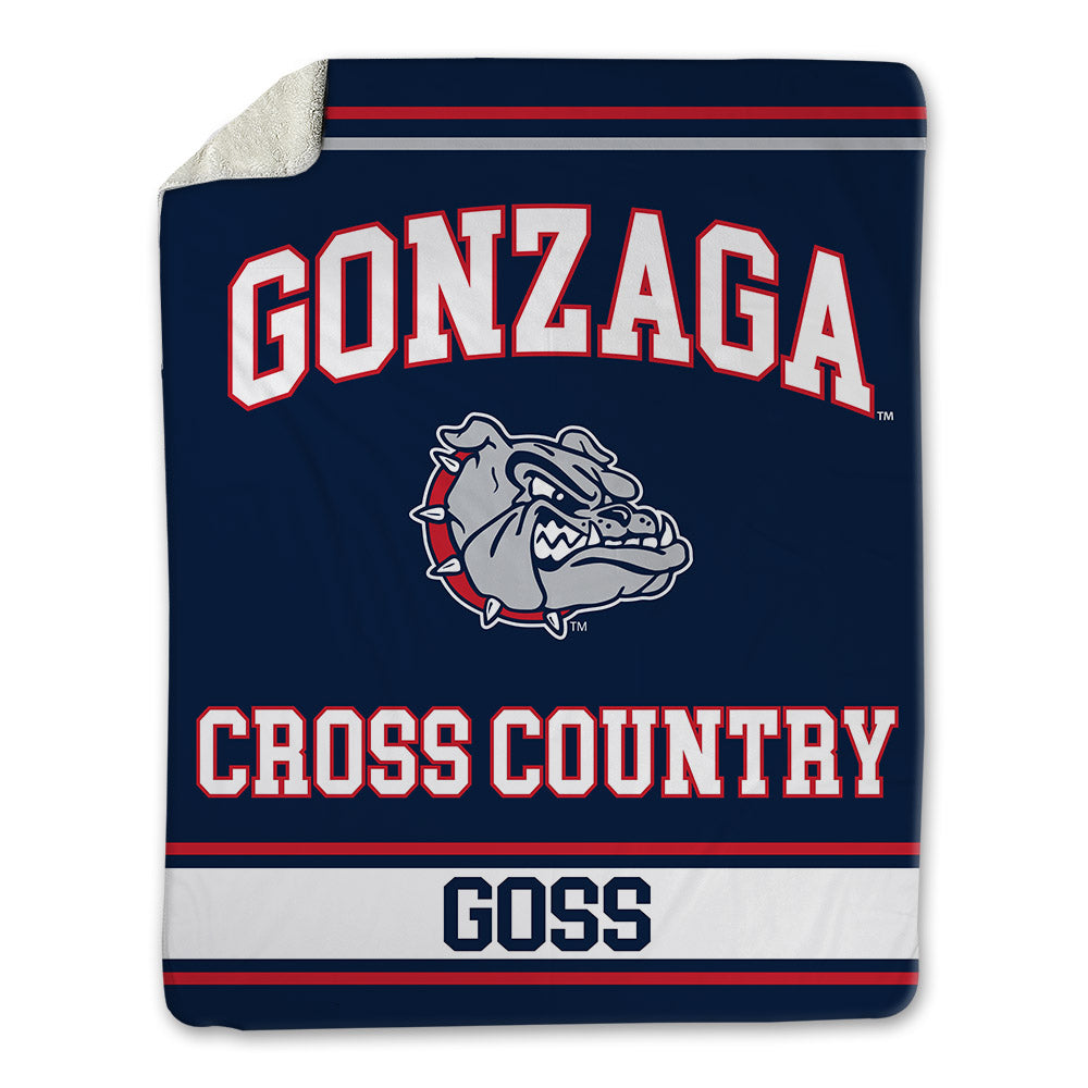 Gonzaga - NCAA Men's Cross Country : Charlie Goss - Blanket-0