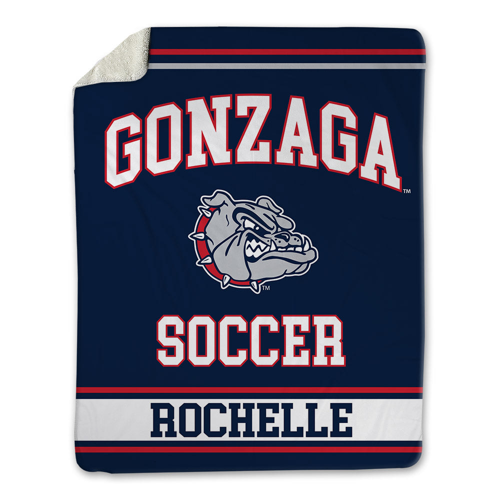 Gonzaga - NCAA Men's Soccer : Talan Rochelle - Blanket-0