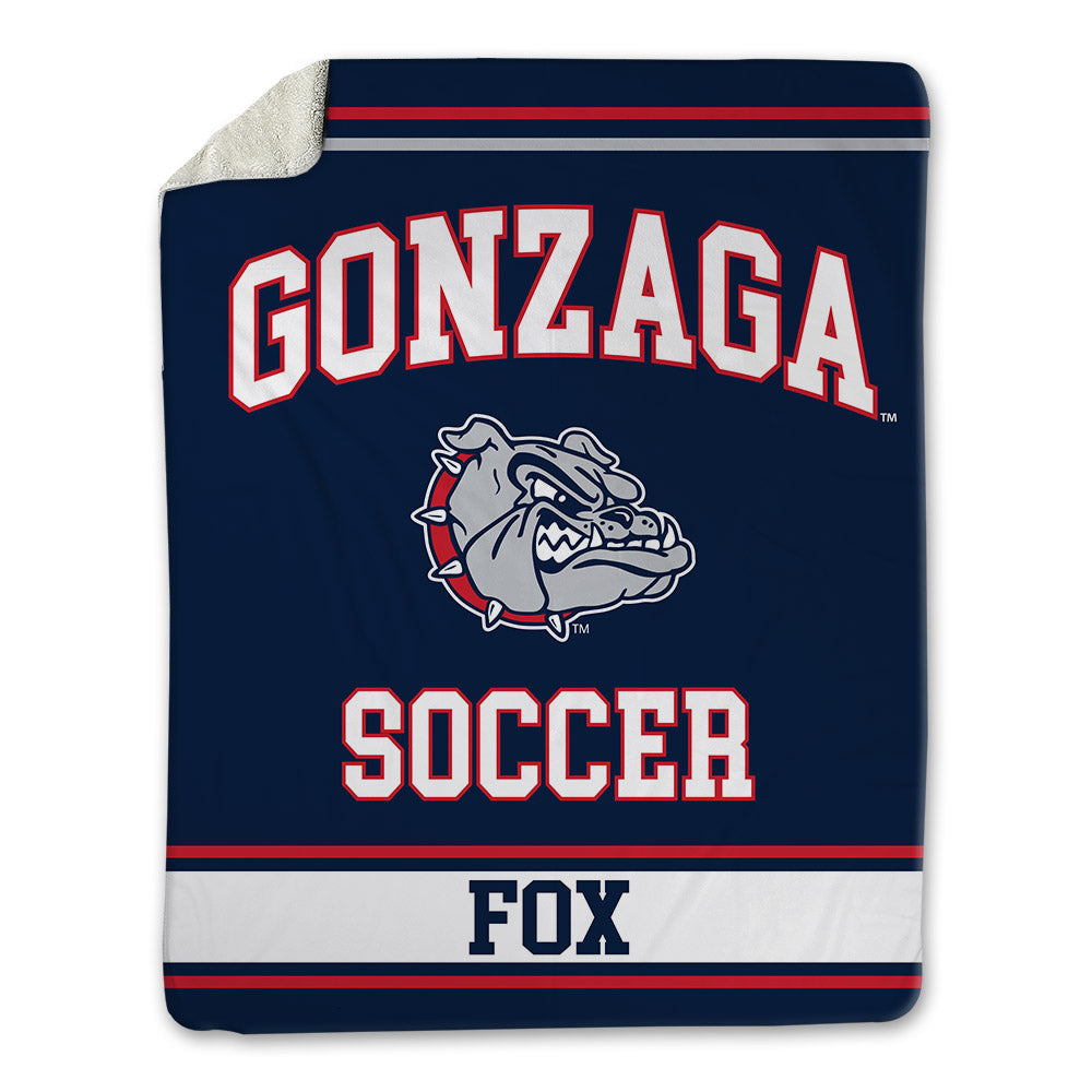 Gonzaga - NCAA Women's Soccer : Sofia Fox - Blanket-0