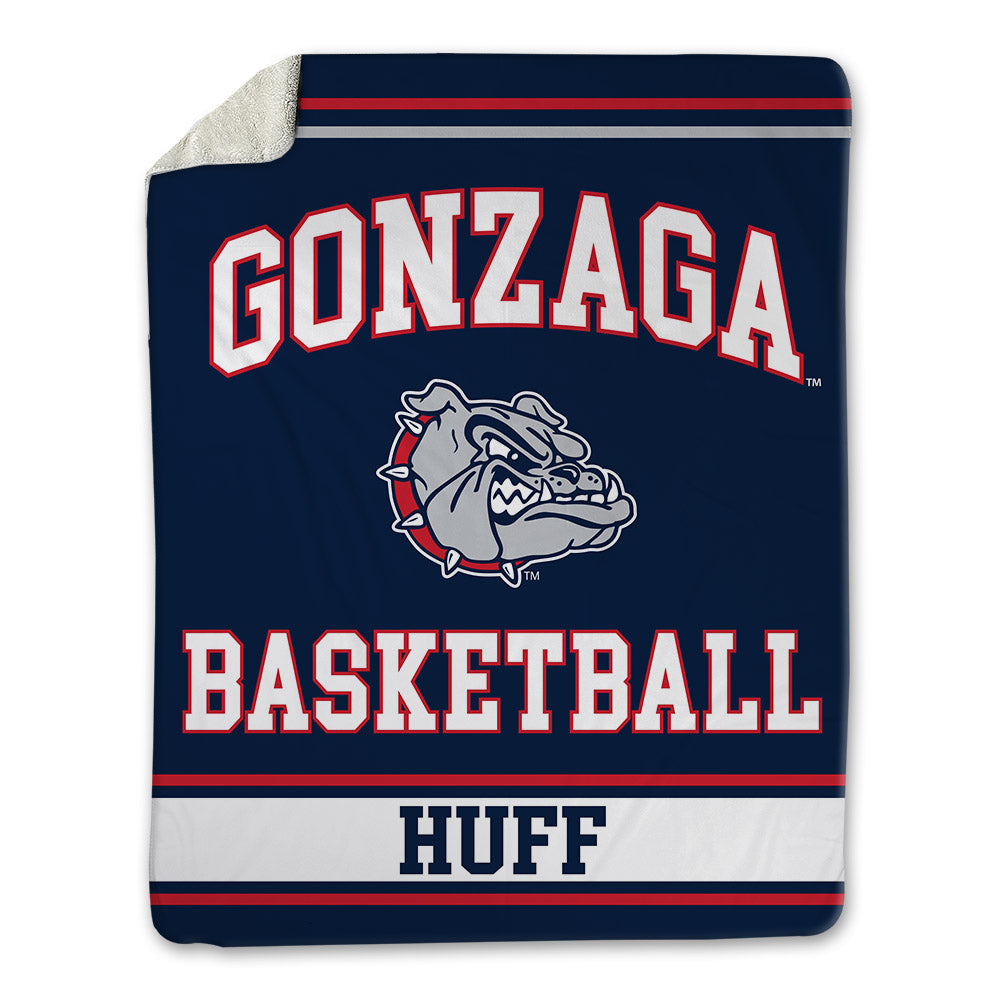 Gonzaga - NCAA Men's Basketball : Braden Huff - Blanket-0