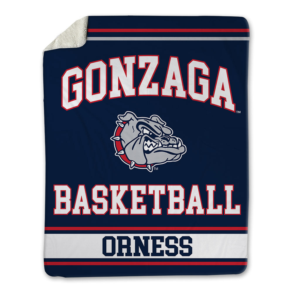 Gonzaga - NCAA Men's Basketball : Cade Orness - Blanket-0