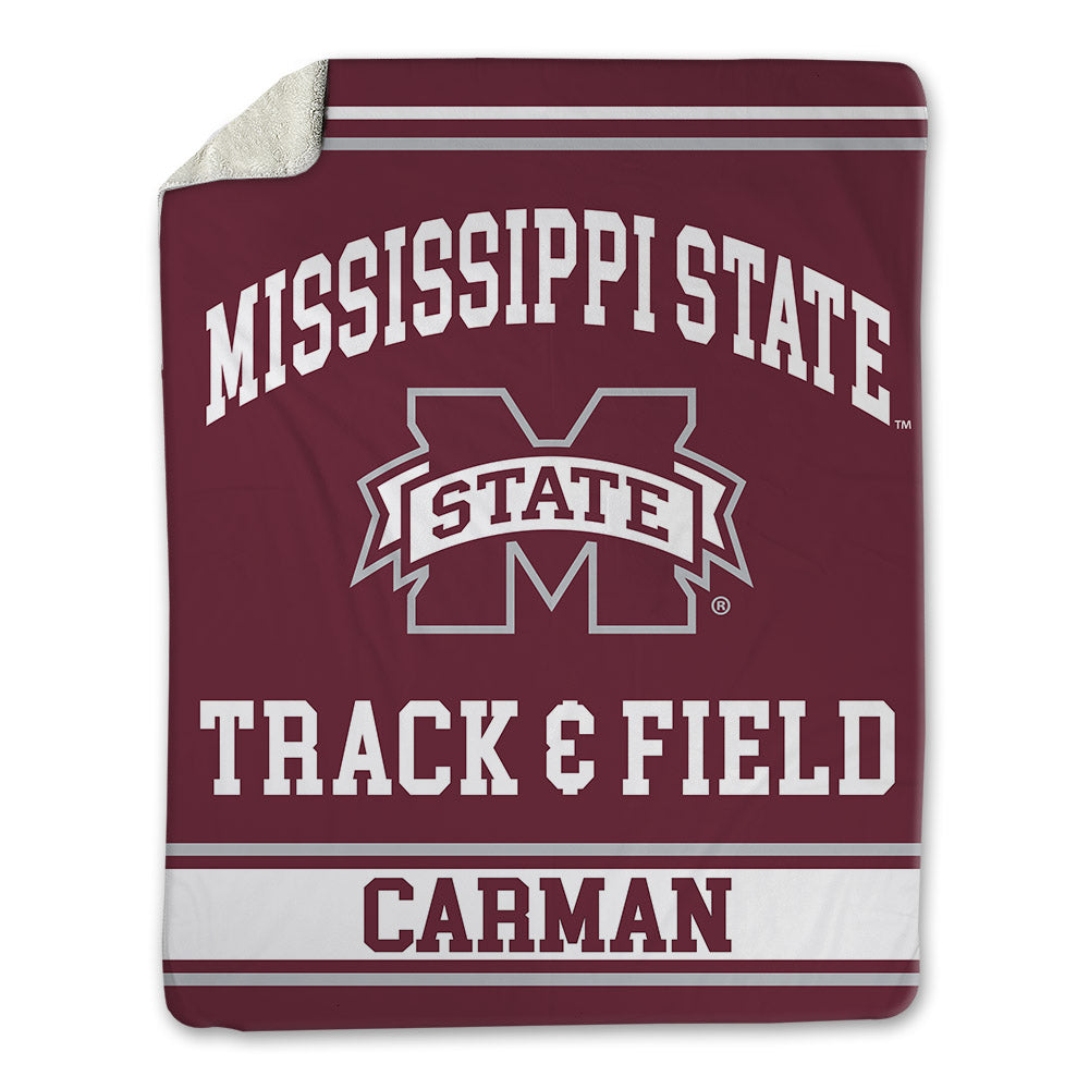 Mississippi State - NCAA Men's Track & Field : Curt Carman - Blanket-0