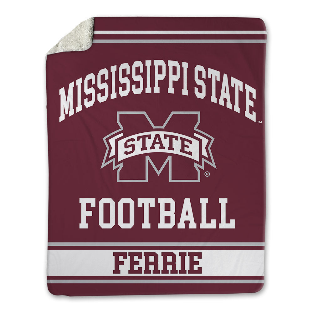 Mississippi State - NCAA Football : Kyle Ferrie - Blanket-0