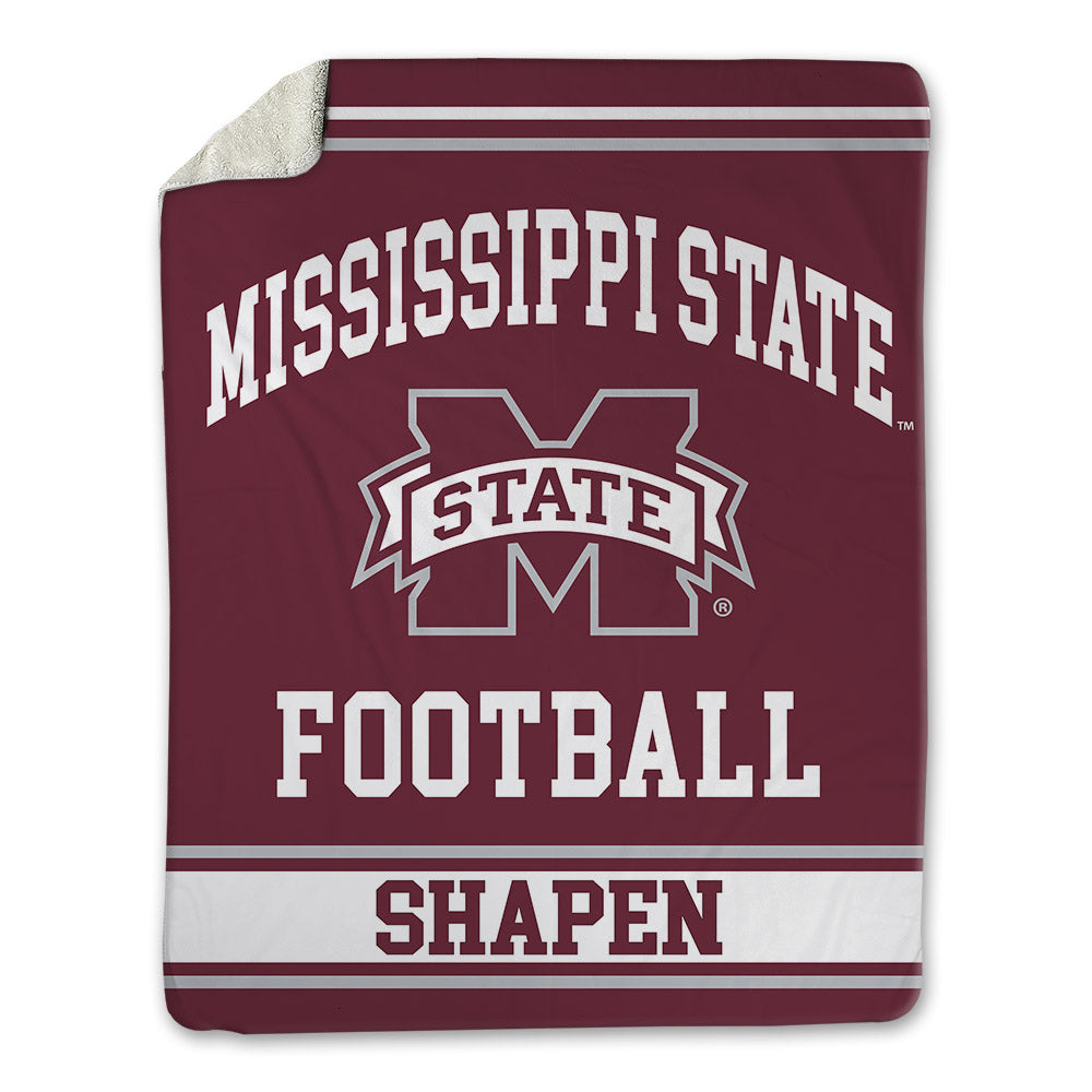 Mississippi State - NCAA Football : Blake Shapen - Blanket-0