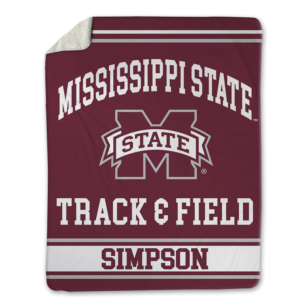 Mississippi State - NCAA Women's Track & Field : De'kayla Simpson - Blanket-0