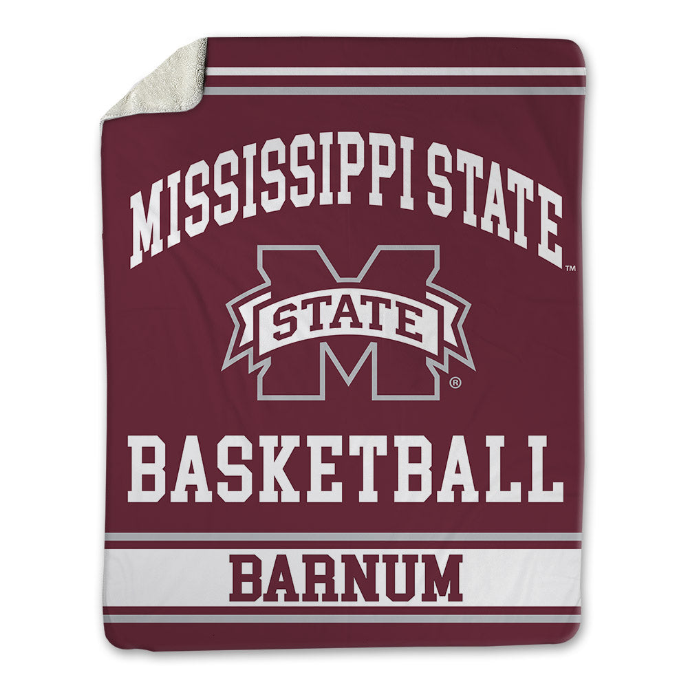 Mississippi State - NCAA Women's Basketball : Erynn Barnum - Blanket-0