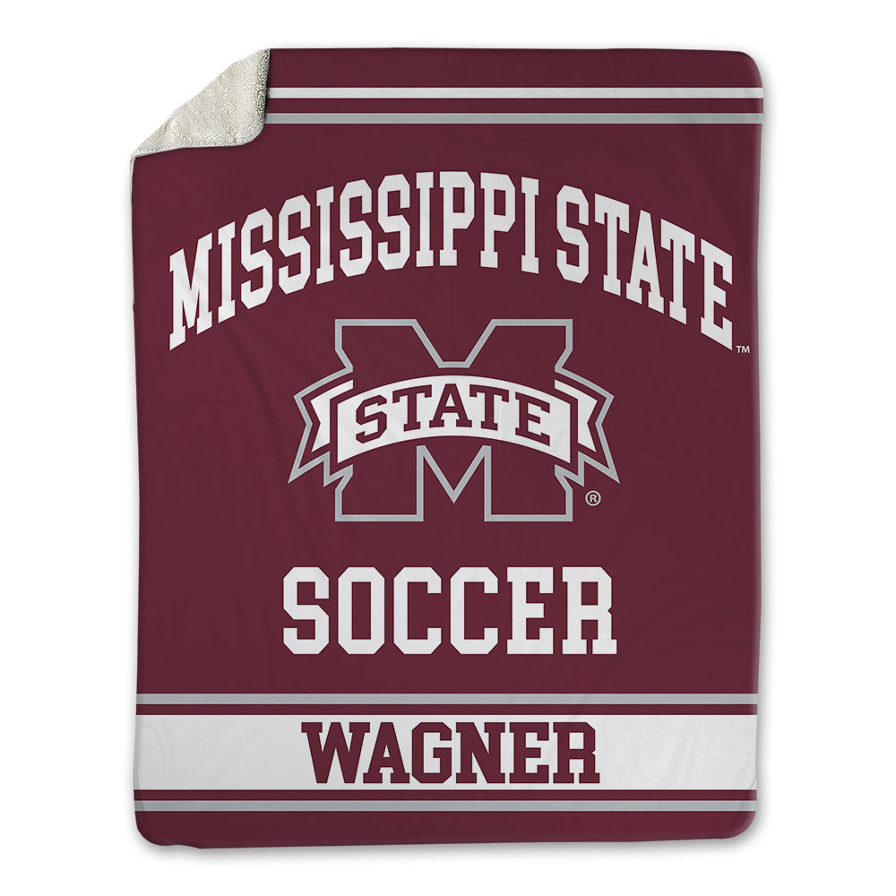 Mississippi State - NCAA Women's Soccer : Chelsea Wagner - Blanket-0