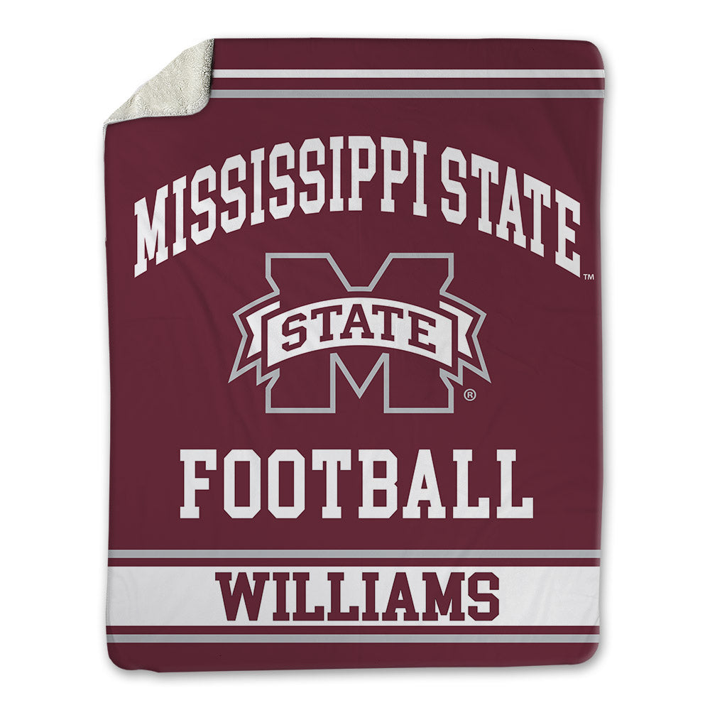 Mississippi State - NCAA Football : Trevion Williams - Blanket-0