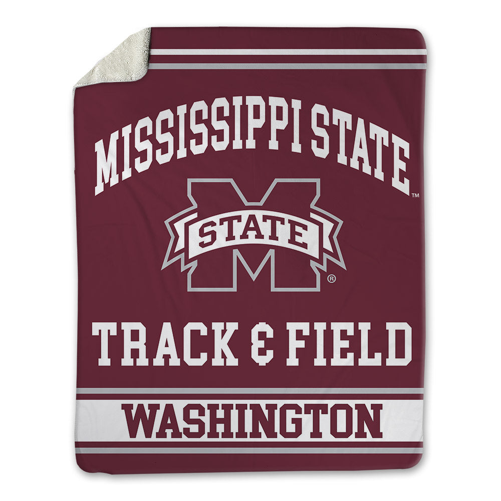 Mississippi State - NCAA Men's Track & Field : Marquise Washington - Blanket-0