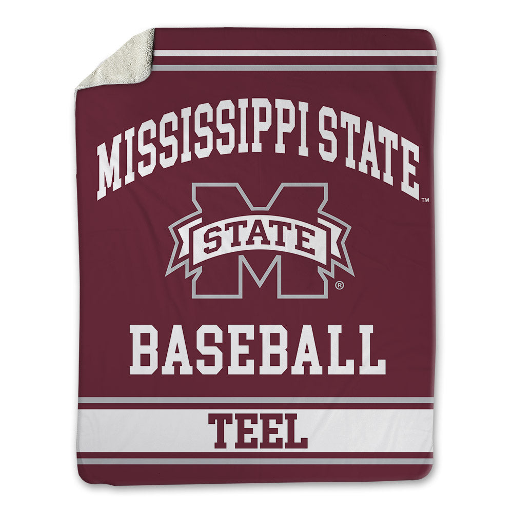 Mississippi State - NCAA Baseball : Aidan Teel - Blanket-0