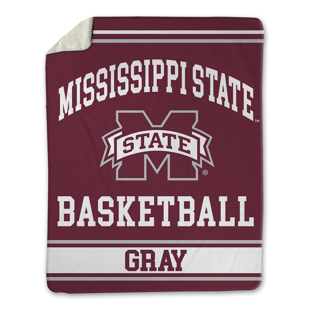 Mississippi State - NCAA Women's Basketball : Nataliyah Gray - Blanket-0
