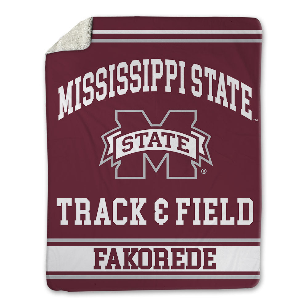 Mississippi State - NCAA Men's Track & Field : Adekalu Nicholas Fakorede - Blanket-0