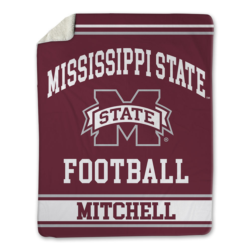 Mississippi State - NCAA Football : Isaiah Mitchell - Blanket-0