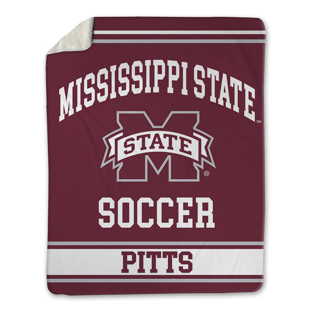 Mississippi State - NCAA Women's Soccer : Ellie Pitts - Blanket-0