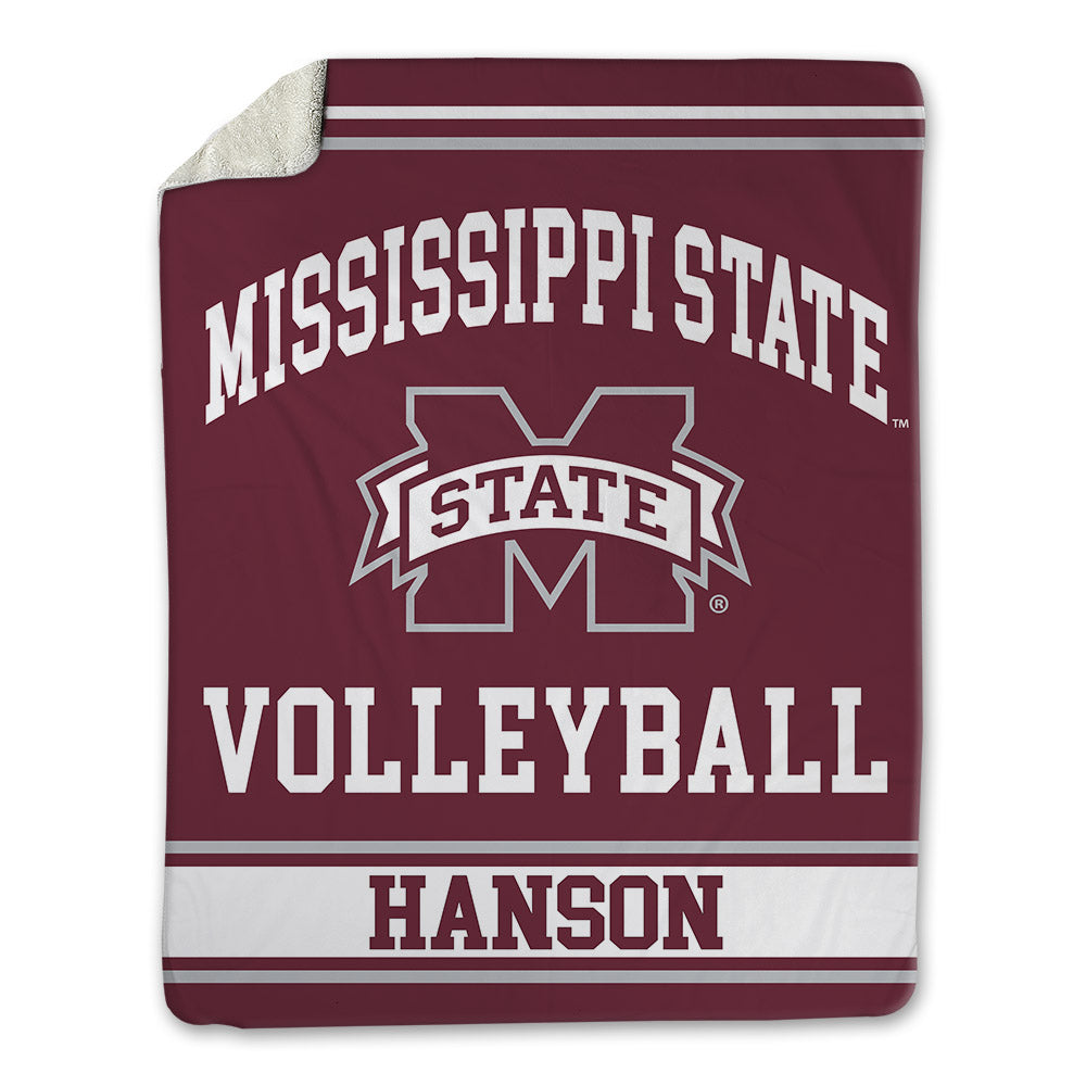 Mississippi State - NCAA Women's Volleyball : Cayley Hanson - Blanket-0