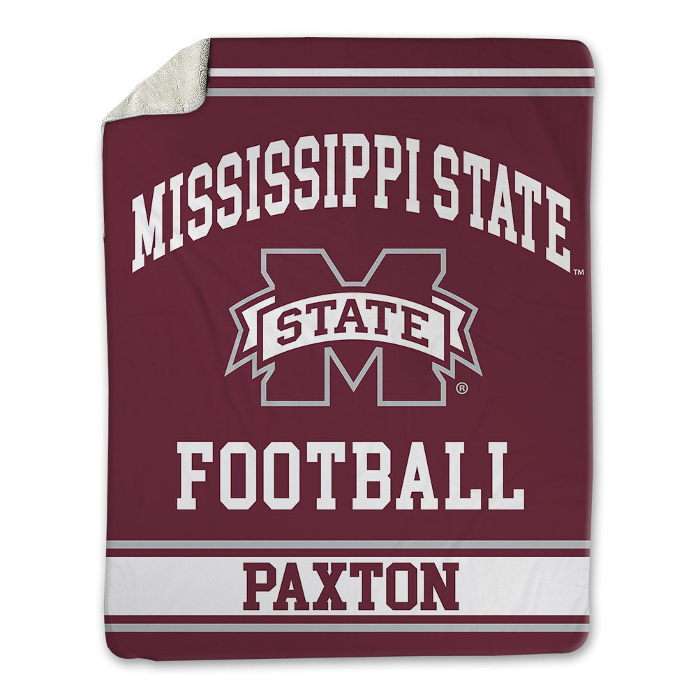 Mississippi State - NCAA Football : Sam Paxton - Blanket-0