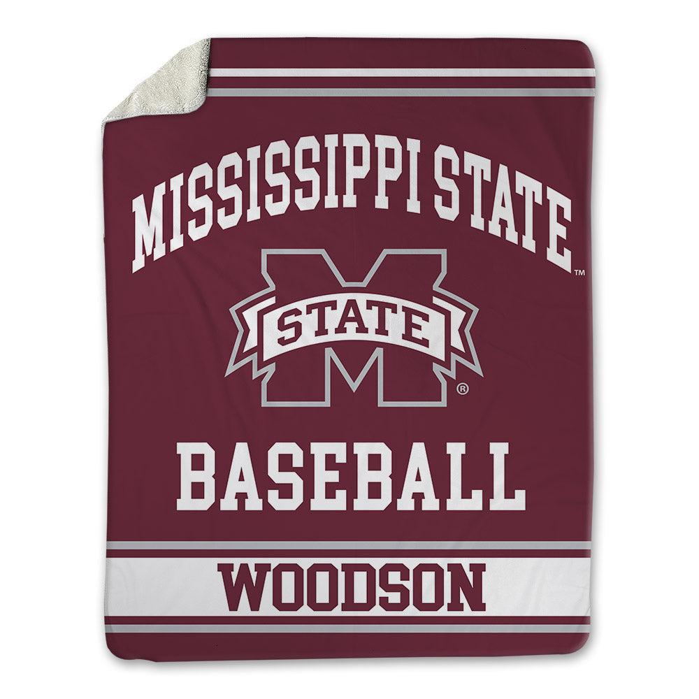 Mississippi State - NCAA Baseball : Ryder Woodson - Blanket-0