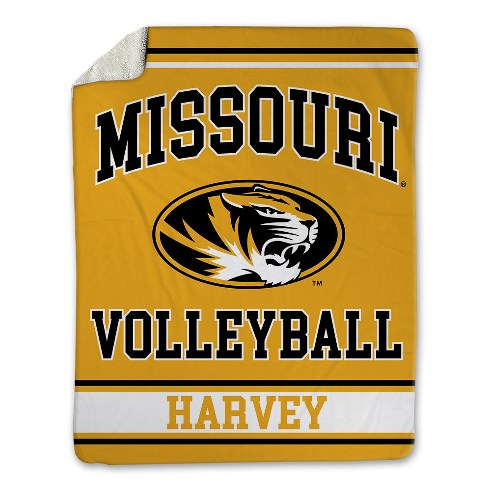 Missouri - NCAA Women's Volleyball : Asia Harvey - Blanket-0