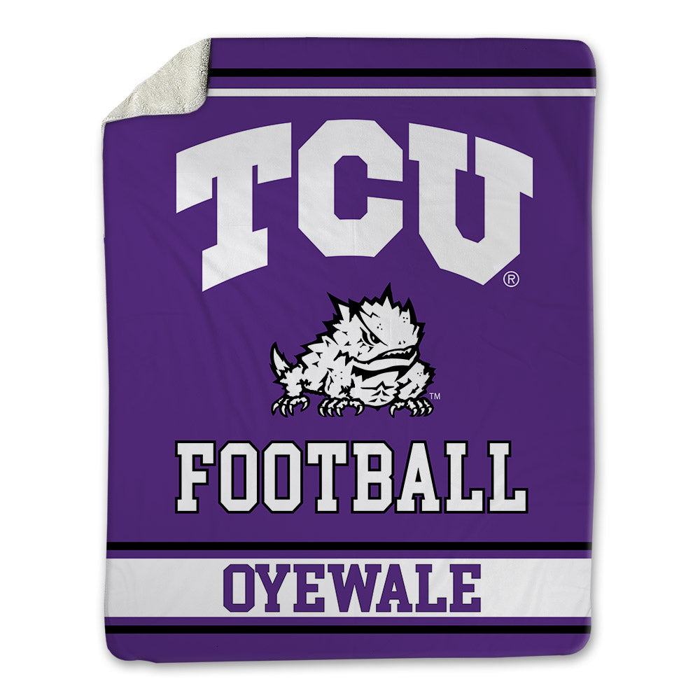 TCU - NCAA Football : Paul Oyewale - Blanket-0
