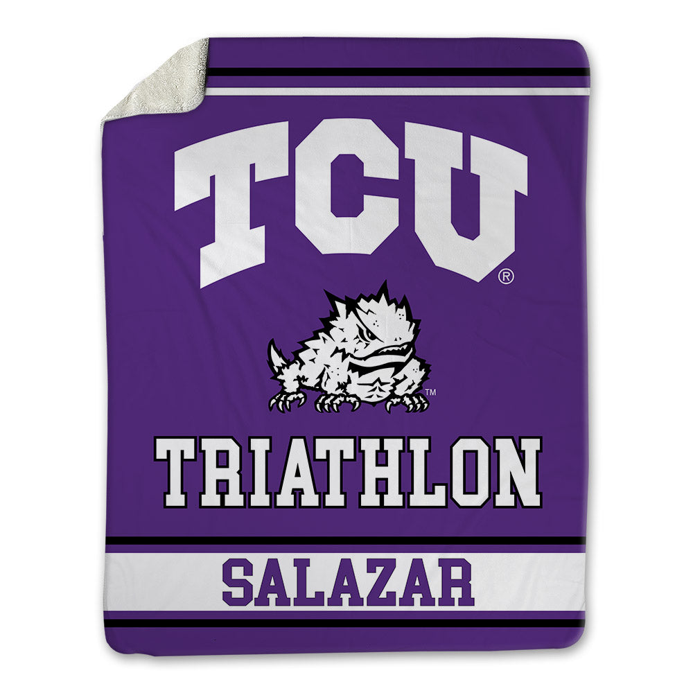 TCU - NCAA Triathlon : Stefania Salazar - Blanket-0