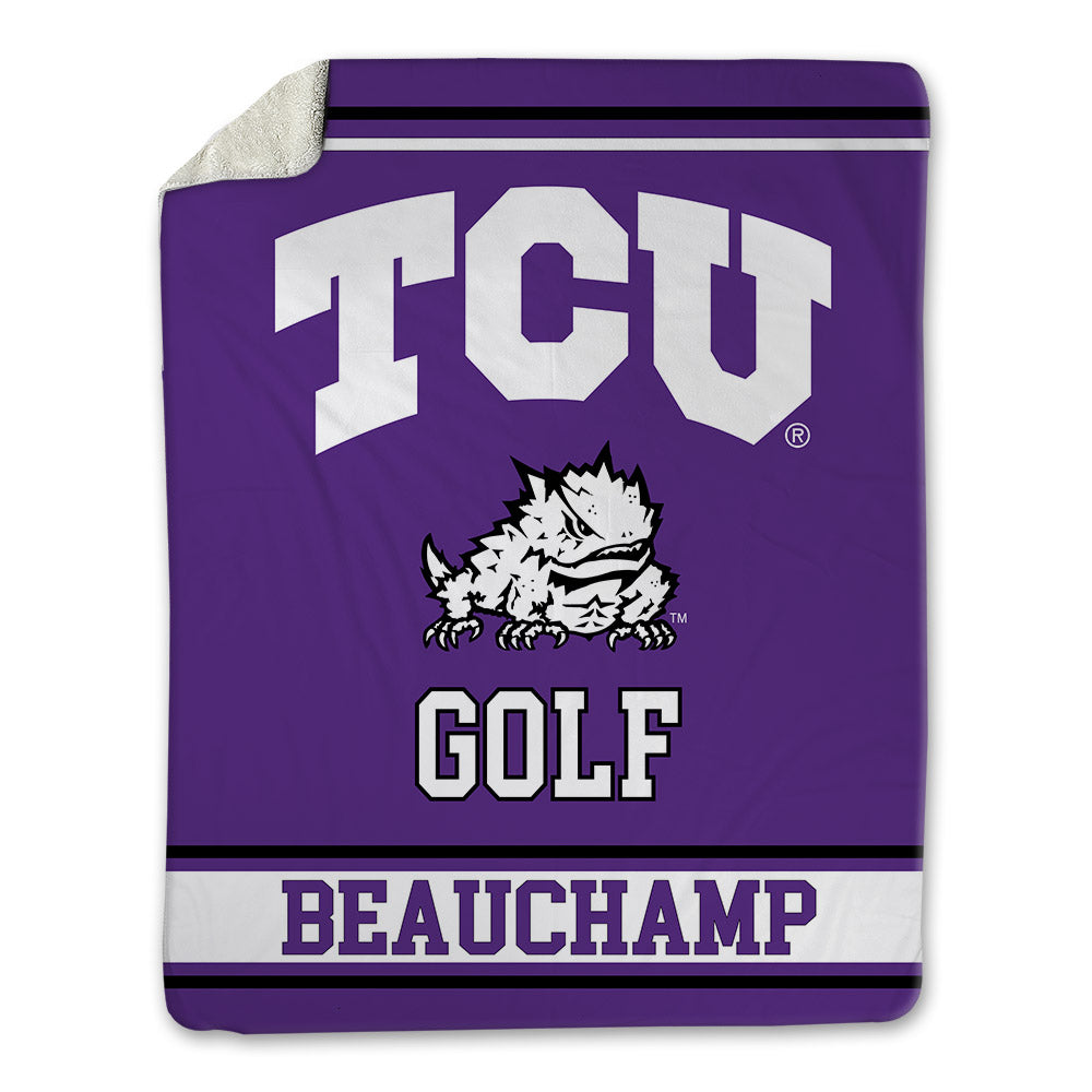 TCU - NCAA Men's Golf : Jack Beauchamp - Blanket-0