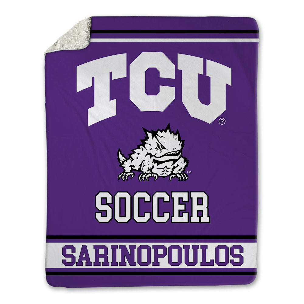 TCU - NCAA Women's Soccer : Cate Sarinopoulos - Blanket-0