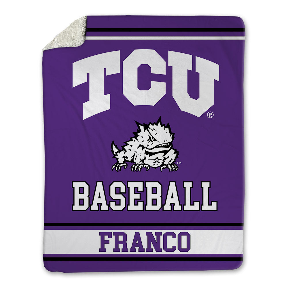 TCU - NCAA Baseball : Noah Franco - Blanket-0