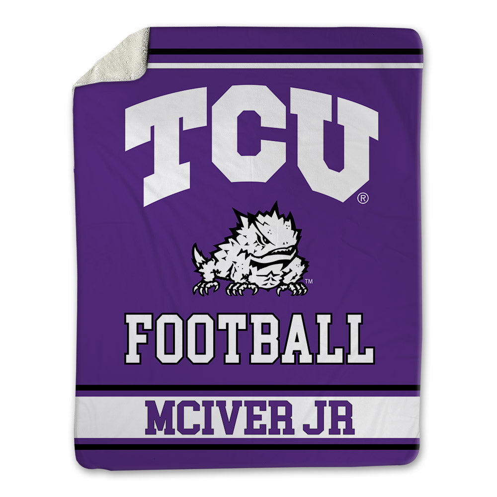 TCU - NCAA Football : Jevon McIver Jr - Blanket-0