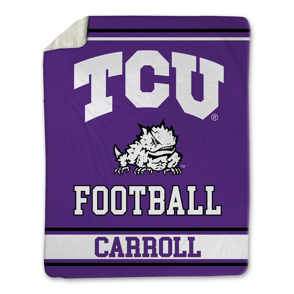 TCU - NCAA Football : Maxwell Carroll - Blanket-0