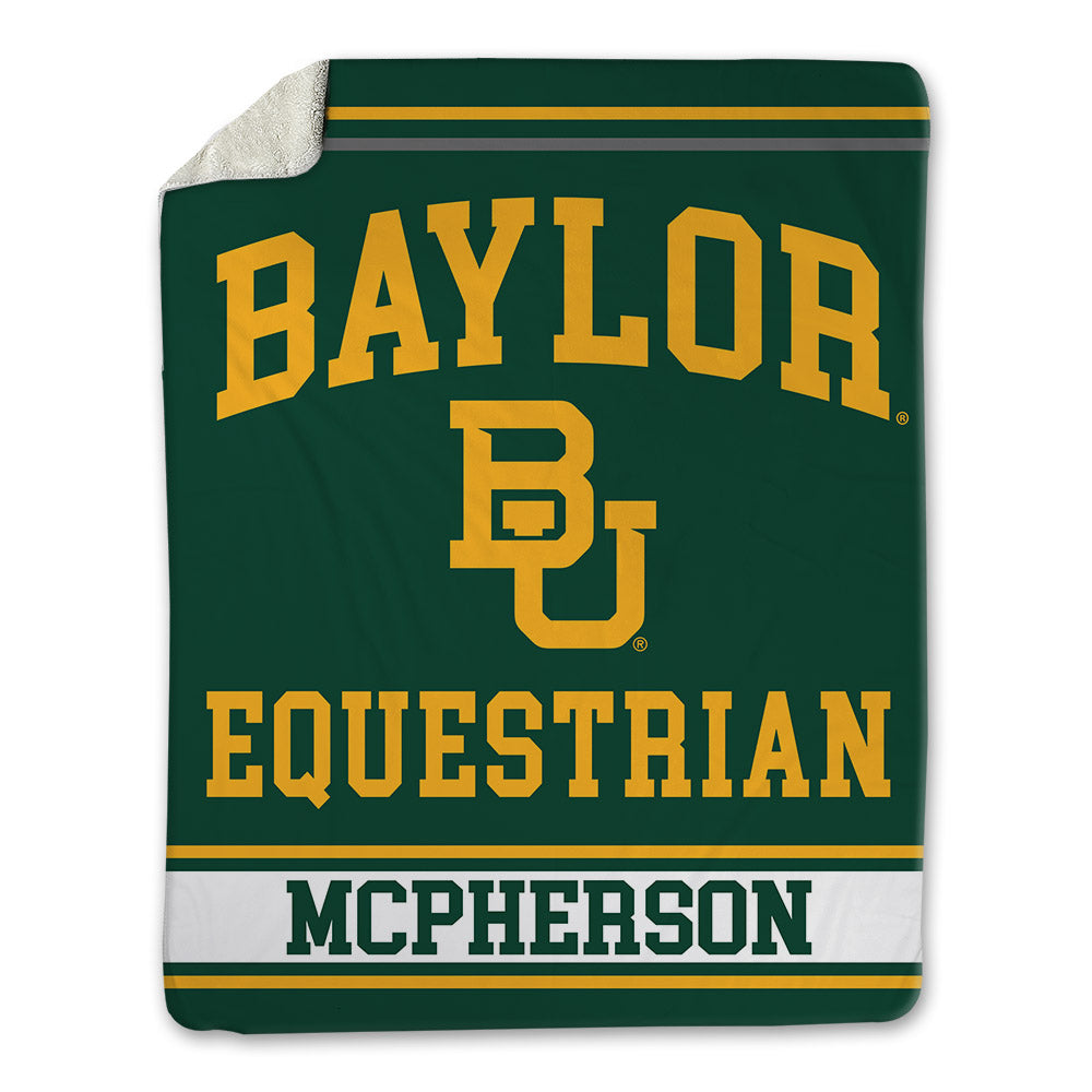 Baylor - NCAA Equestrian : Kristen McPherson - Blanket-0