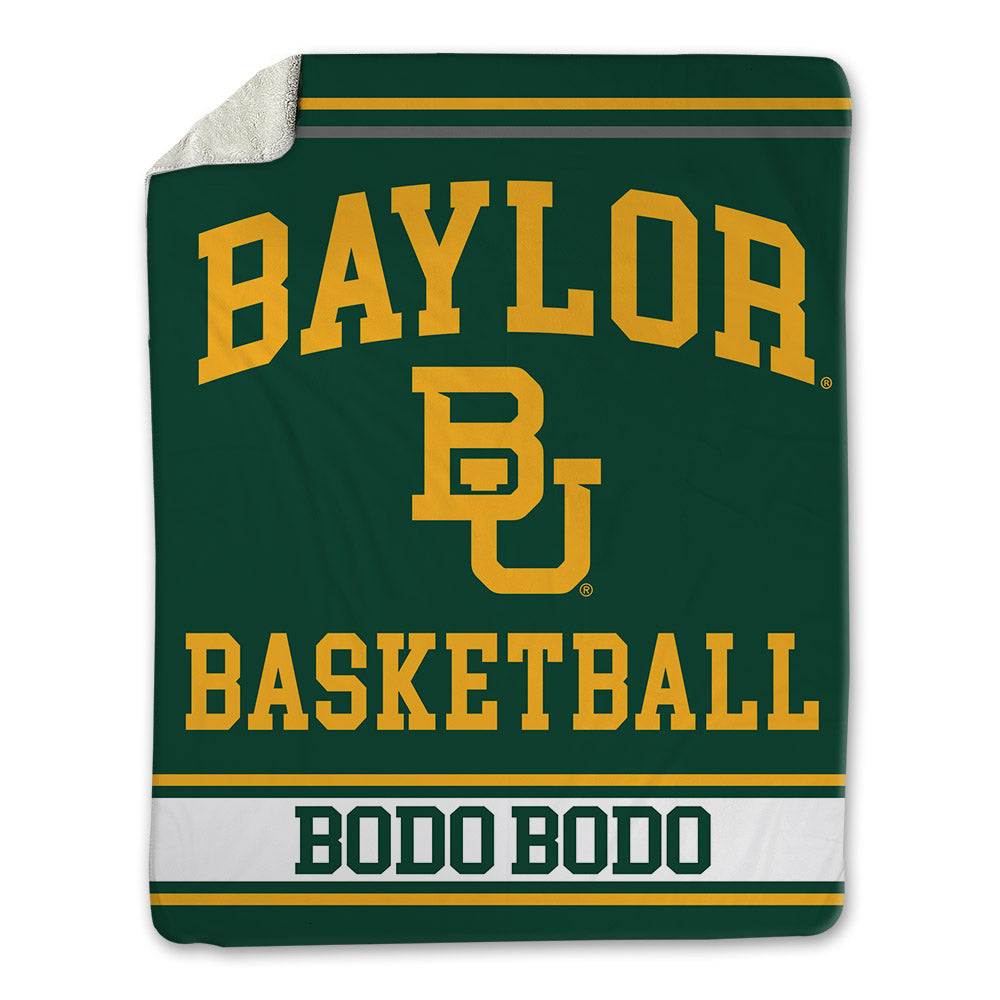 Baylor - NCAA Men's Basketball : Juslin Bodo Bodo - Blanket-0