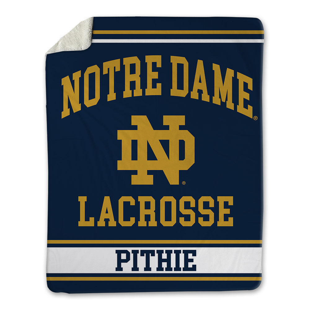 Notre Dame - NCAA Women's Lacrosse : Isabel Pithie - Blanket-0