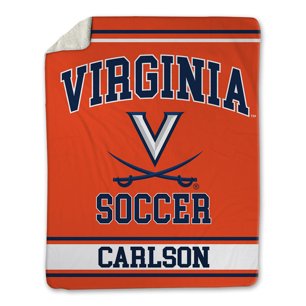 Virginia - NCAA Women's Soccer : Molly Carlson - Blanket-0