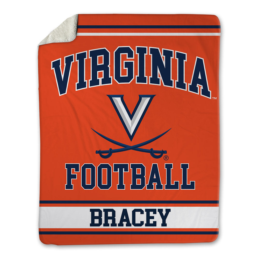 Virginia - NCAA Football : Stevie Bracey - Blanket-0
