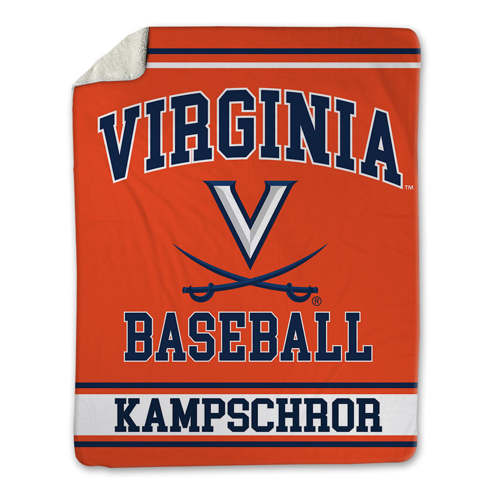 Virginia - NCAA Baseball : Dean Kampschror - Blanket-0