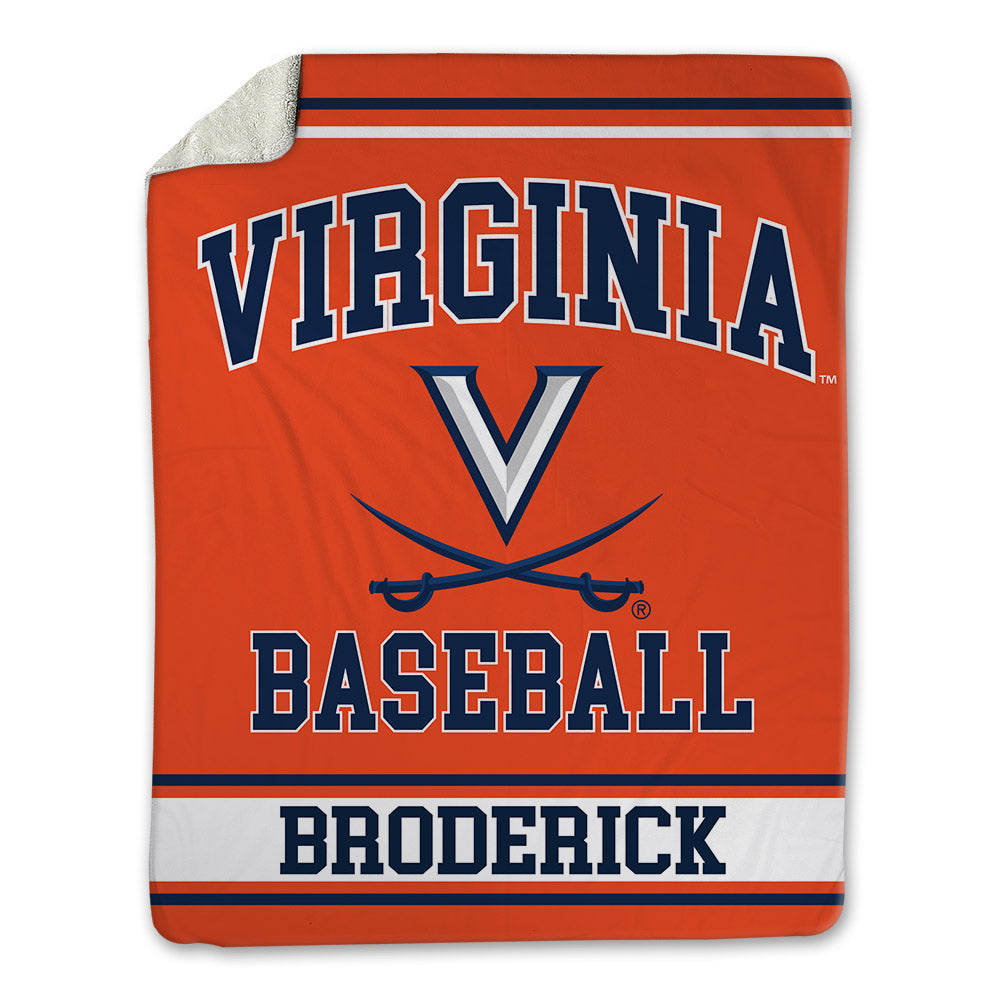Virginia - NCAA Baseball : Will Broderick - Blanket-0