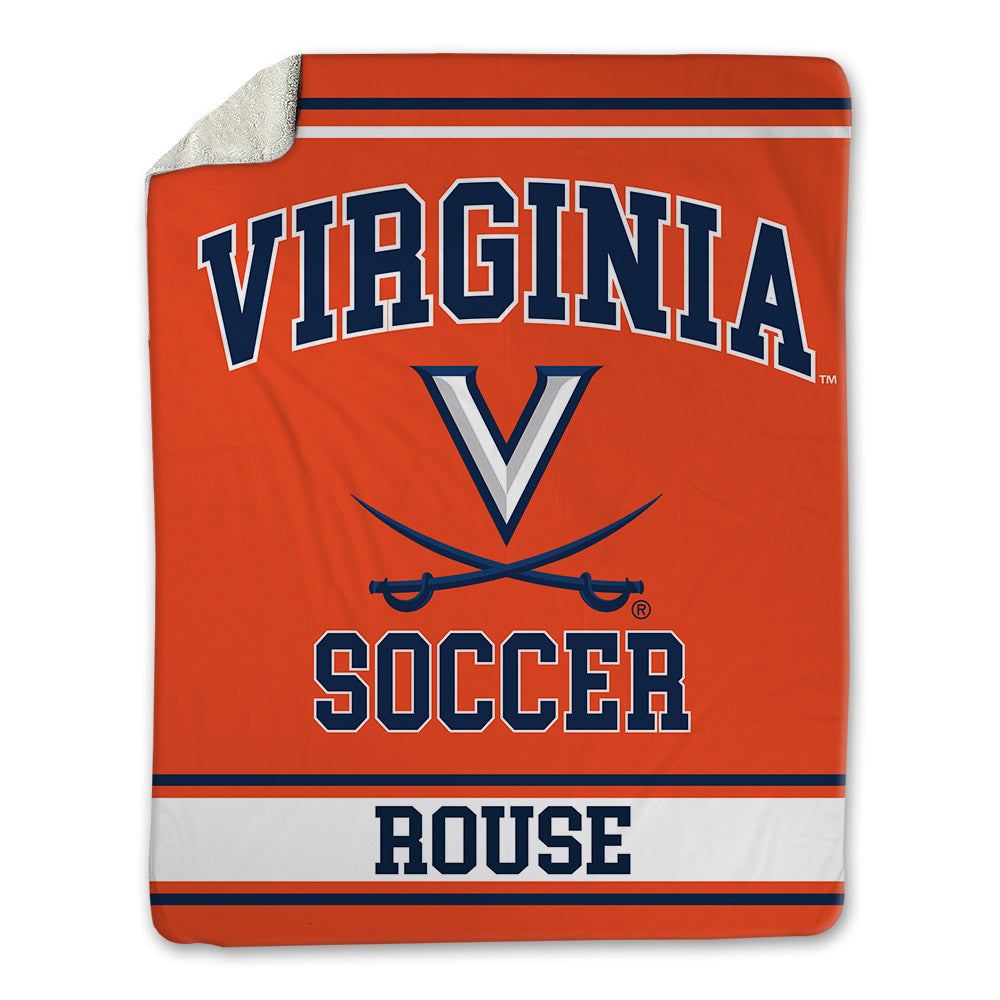 Virginia - NCAA Women's Soccer : Laney Rouse - Blanket-0